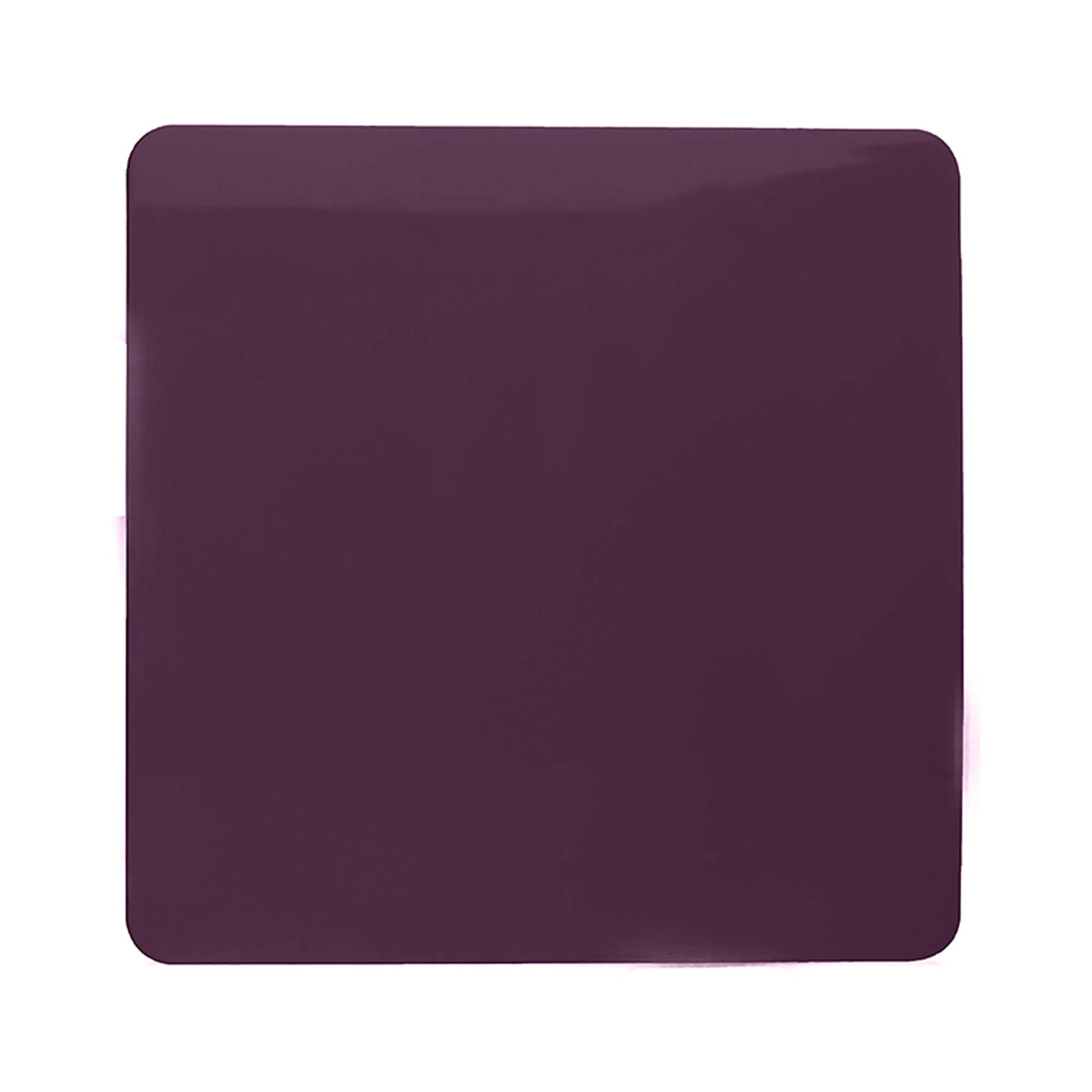 ART-BLKPL  1 Gang Blanking Plate Plum